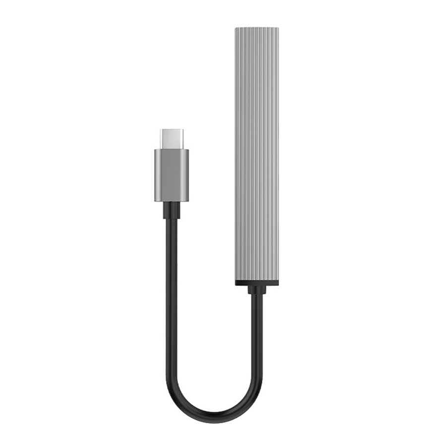 هاب USB-C چهار پورت اوریکو مدل AH-13-GY-BP