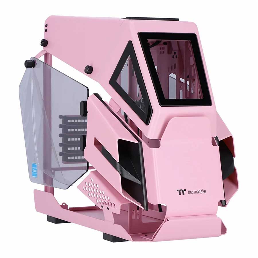کیس کامپیوتر ترمالتیک مدل AH T200 Pink and Black