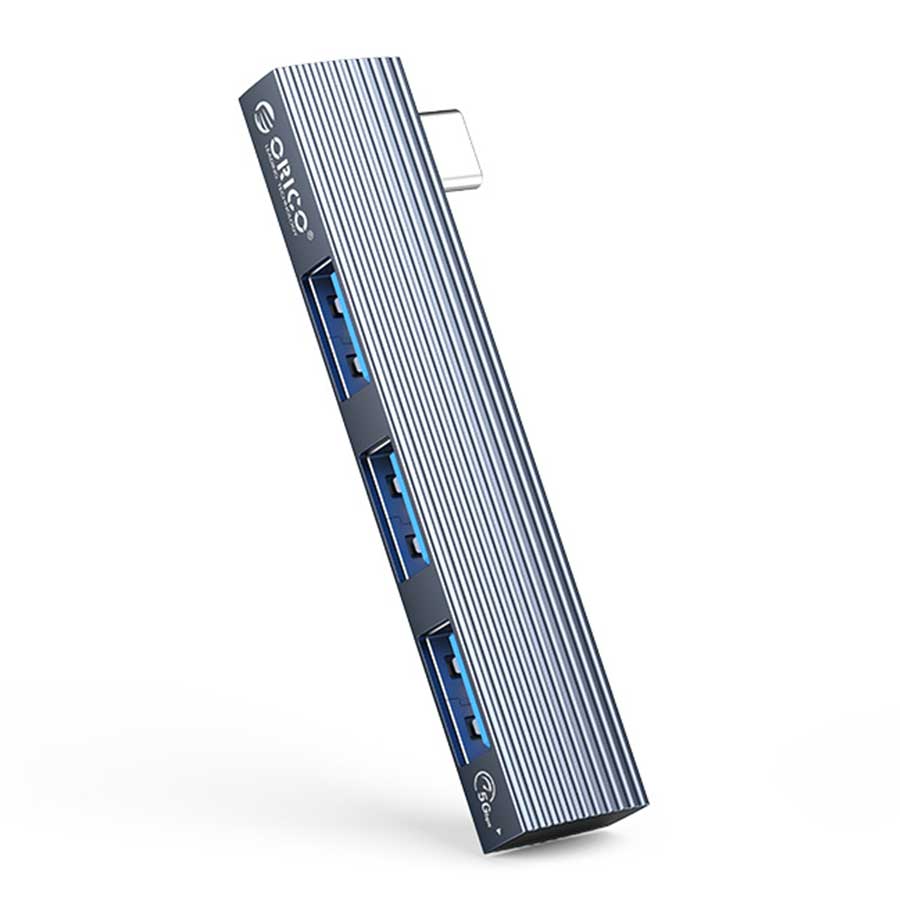 هاب USB-C سه پورت اوریکو مدل AH-W13-GY-BP