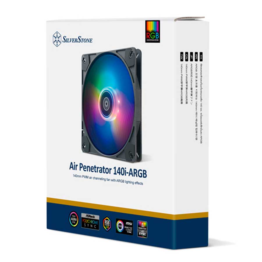 فن کیس سیلوراستون Air Penetrator 140i ARGB