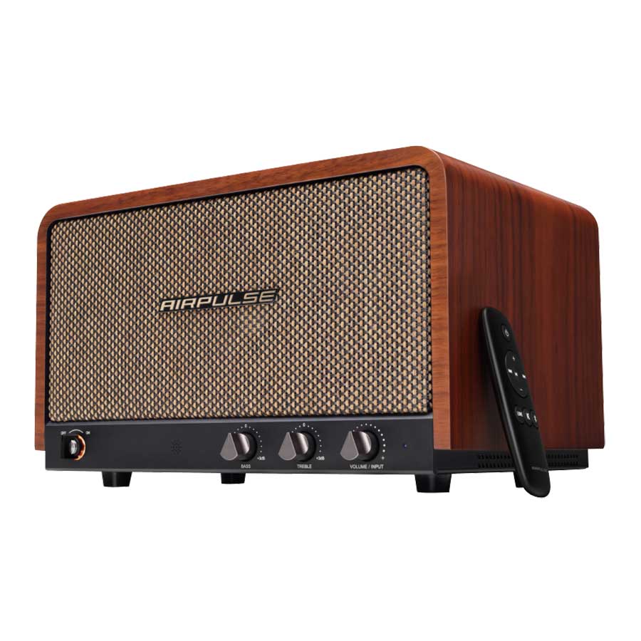 اسپیکر بلوتوث رومیزی ادیفایر مدل Airpluse P100X Walnut