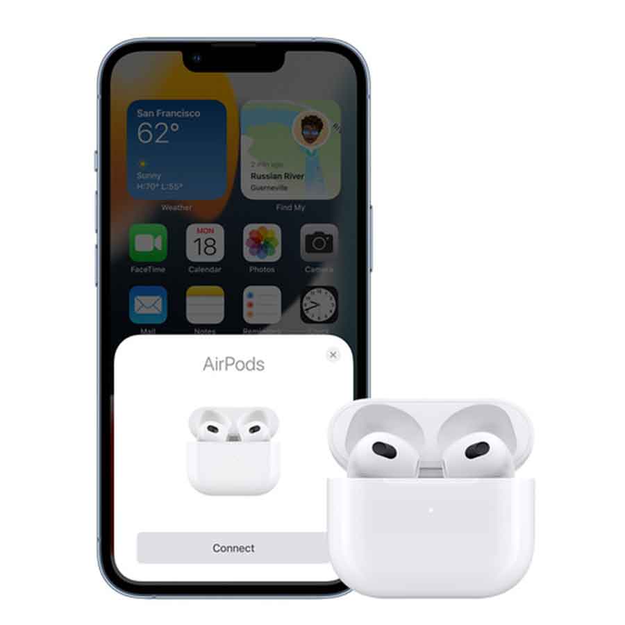 هندزفری بیسیم و بلوتوث اپل مدل AirPods 3