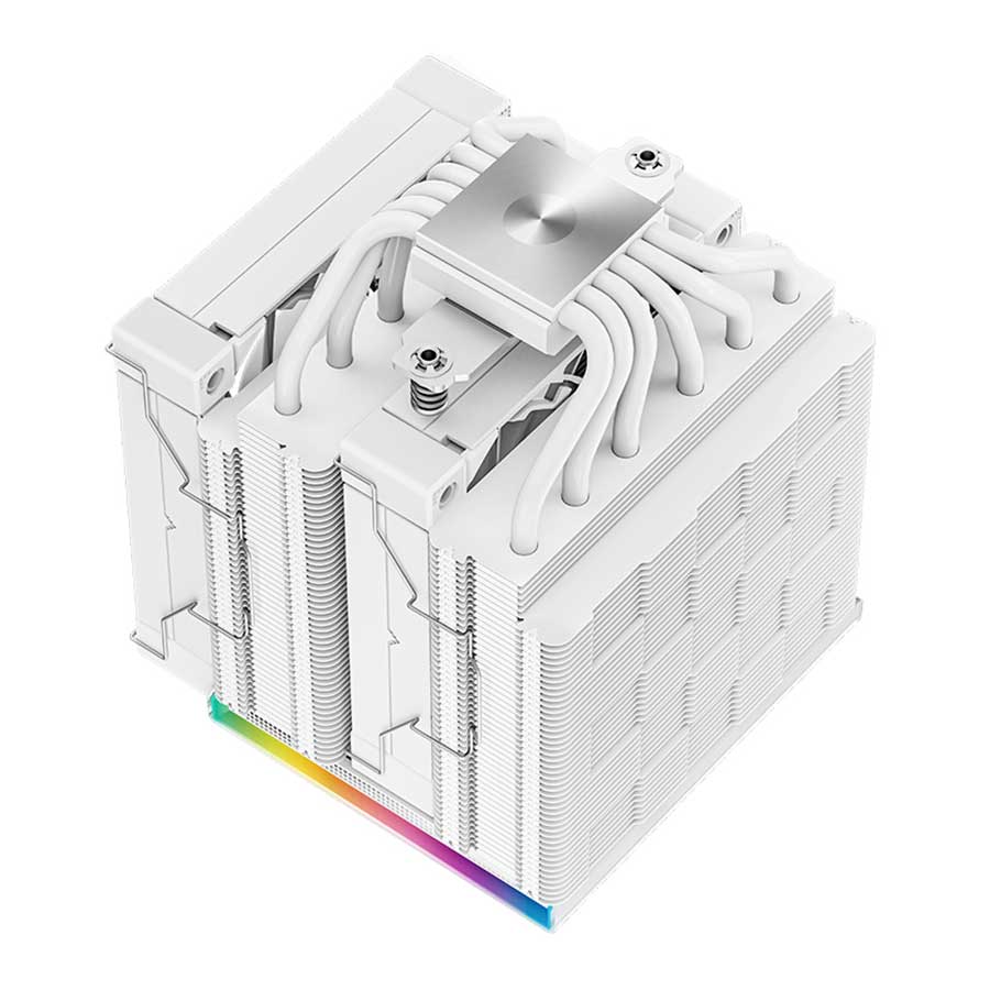 خنک کننده پردازنده دیپ کول مدل AK620 Digital White