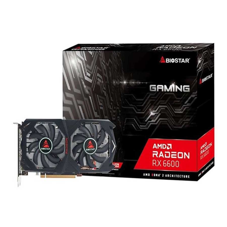 کارت گرافیک بایوستار مدل AMD Radeon RX6600 8GB