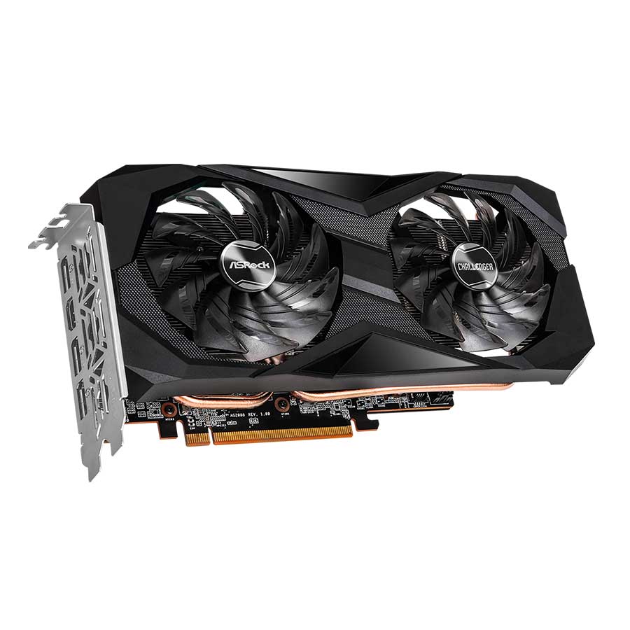 کارت گرافیک ازراک AMD Radeon RX6600 XT Challenger D 8GB OC