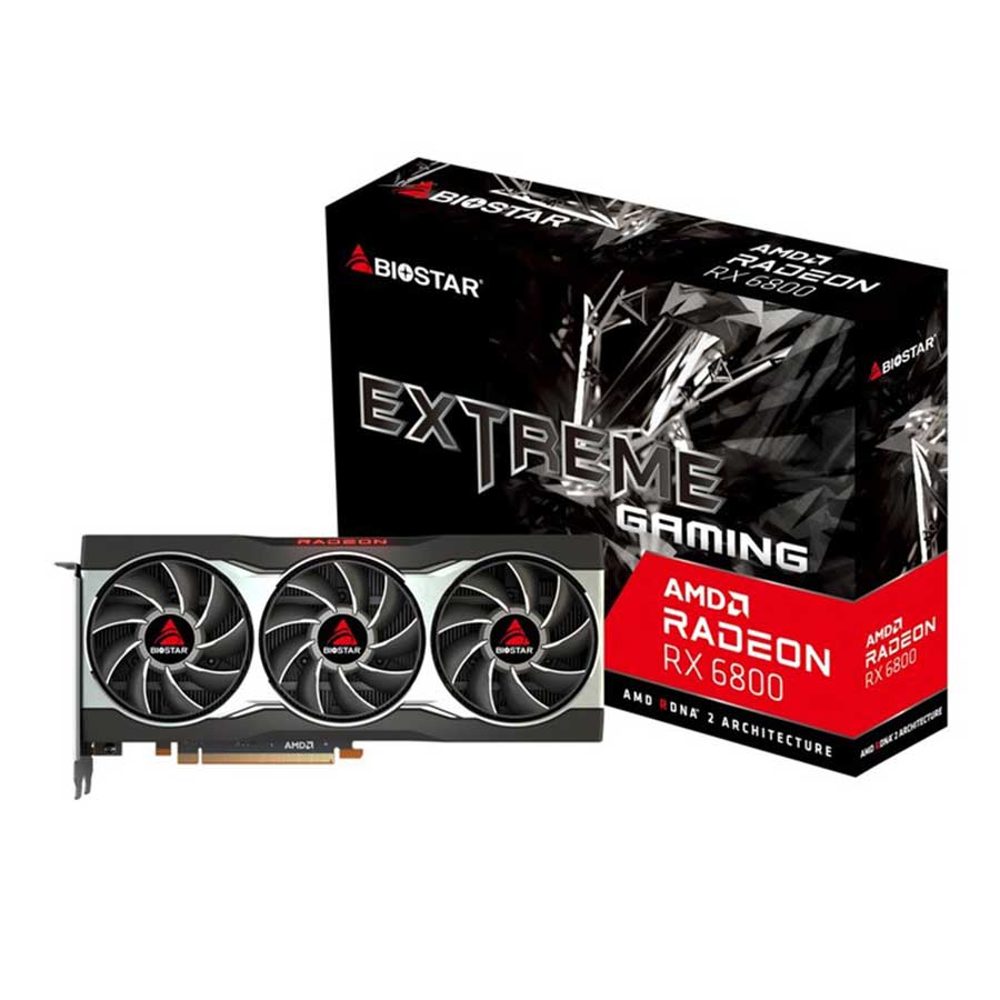 کارت گرافیک بایوستار مدل AMD Radeon RX6800 16GB GDDR6