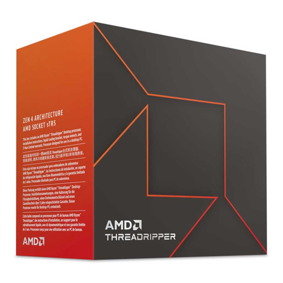سی پی یو باکس ای ام دی مدل Ryzen Threadripper 7980X