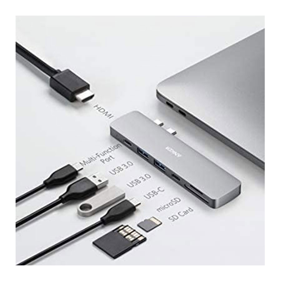 هاب USB-C هفت پورت انکر مدل 547 A8371
