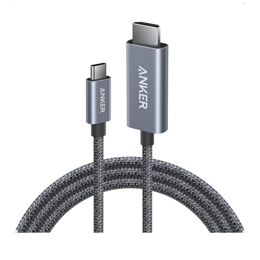 Anker A87E0 USB-C to HDMI 1.8m Adapter Cable کابل 1.8 متری تبدیل USB-C به HDMI انکر