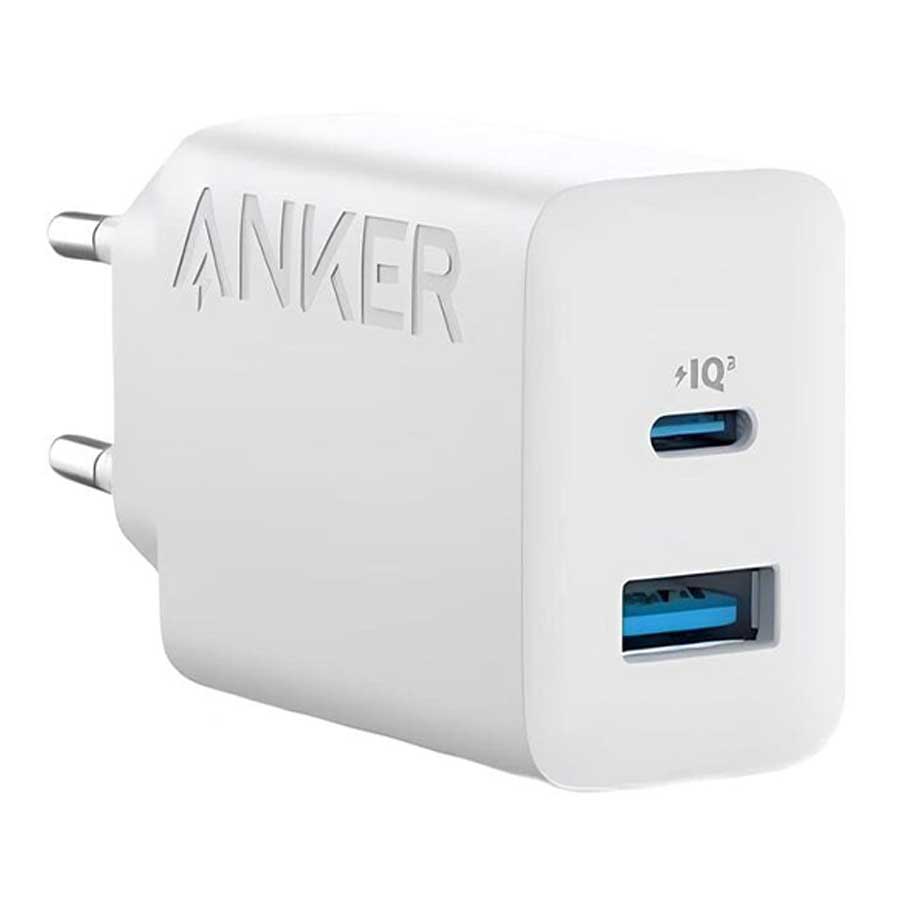 شارژر دیواری انکر مدل Gan Charger A2348 20W