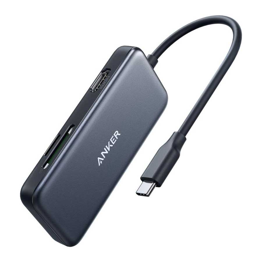 هاب USB-C پنج پورت انکر مدل PowerExpand A8334