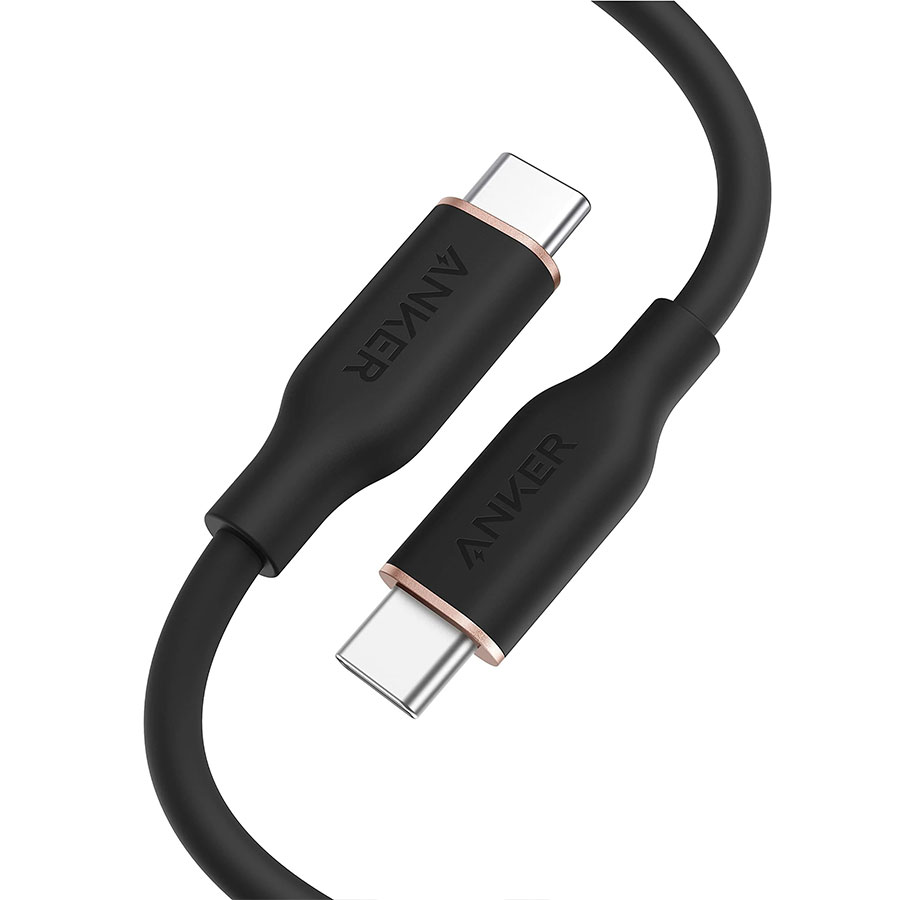 کابل 0.9 متری تبدیل USB-C به USB-C انکر مدل Powerline A8552