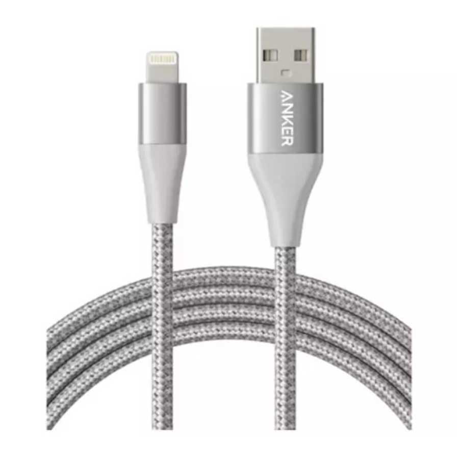 کابل 1.8 متری تبدیل USB به لایتنینگ انکر مدل Powerline+ II A8453H13