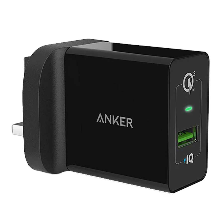 شارژر دیواری انکر مدل PowerPort+ 1 A2013K18