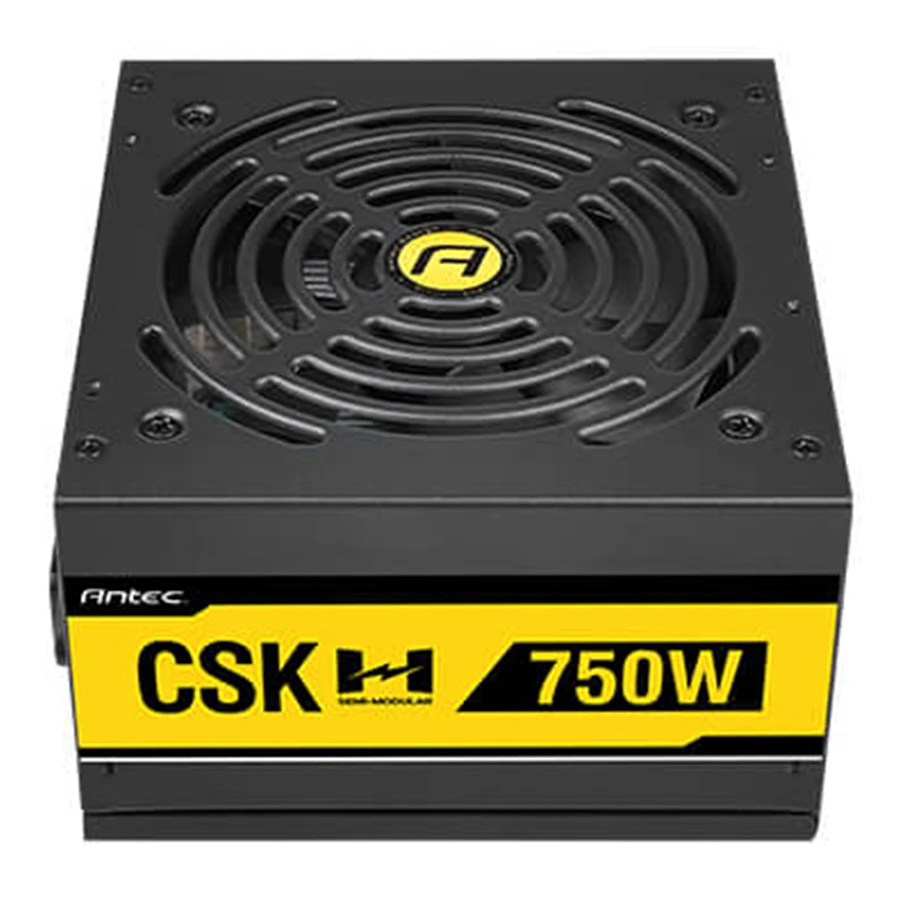 پاور کامپیوتر 750 وات نیمه ماژولار انتک