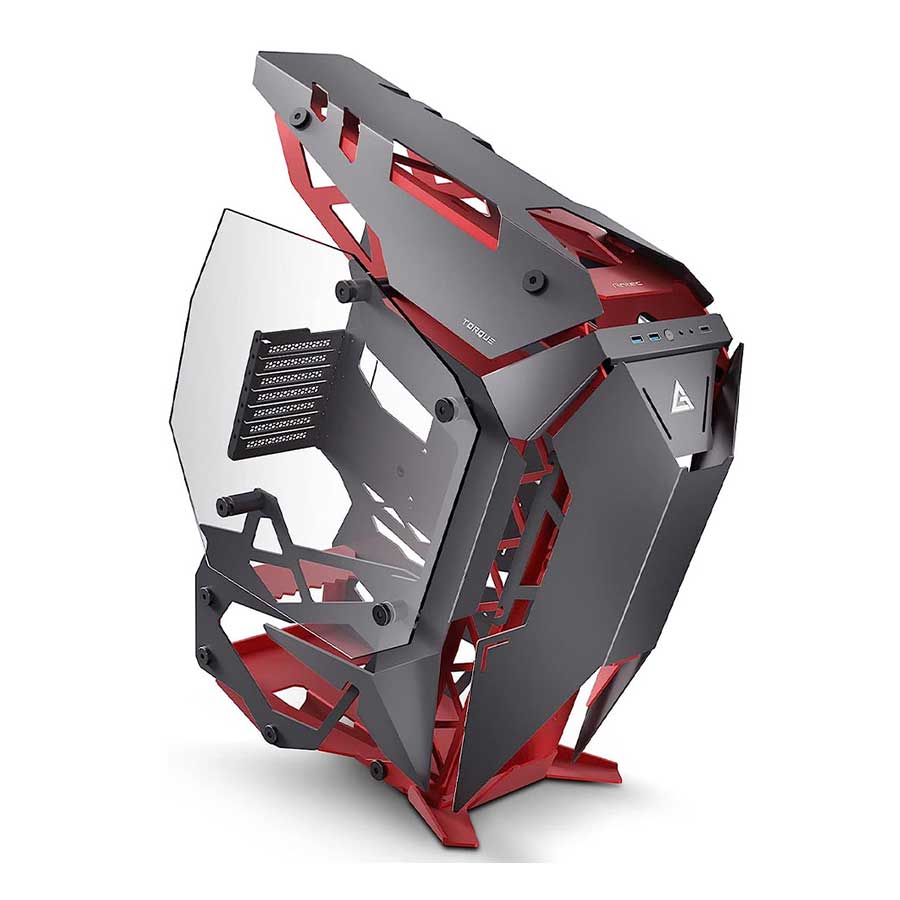 کیس کامپیوتر انتک مدل Torque Black/Red