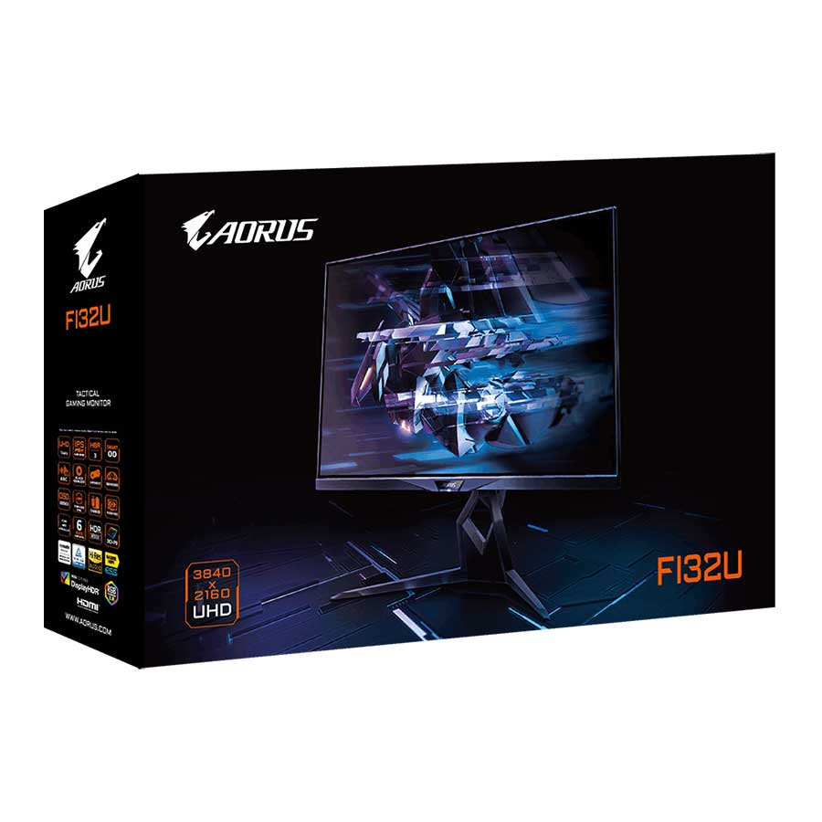 مانیتور گیمینگ 32 اینچ گیگابایت مدل AORUS FI32U