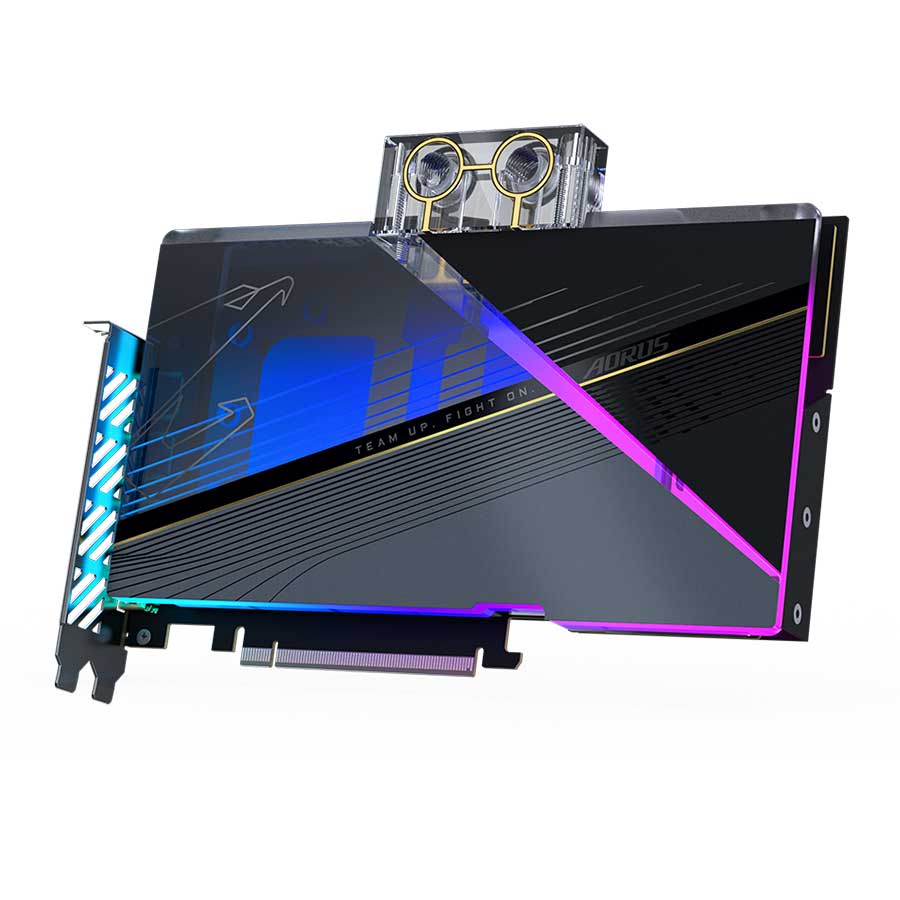 کارت گرافیک گیگابایت مدل AORUS GeForce RTX 4080 16GB XTREME WATERFORCE WB GDDR6X