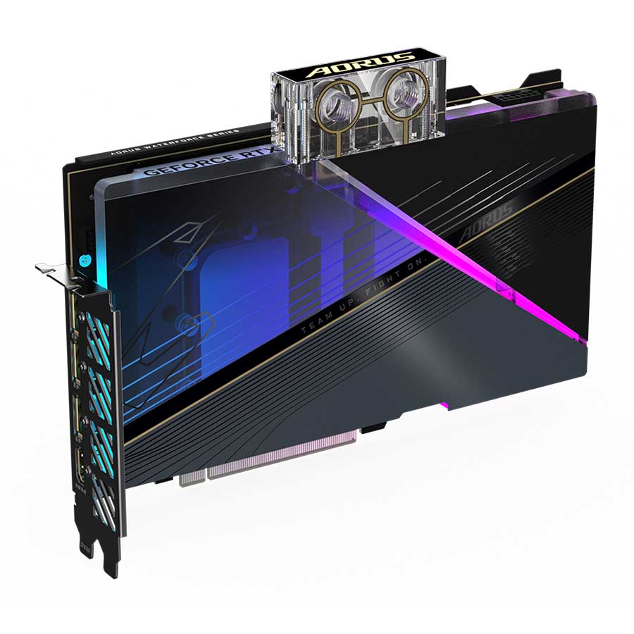 کارت گرافیک گیگابایت مدل AORUS GeForce RTX 4080 16GB XTREME WATERFORCE WB GDDR6X