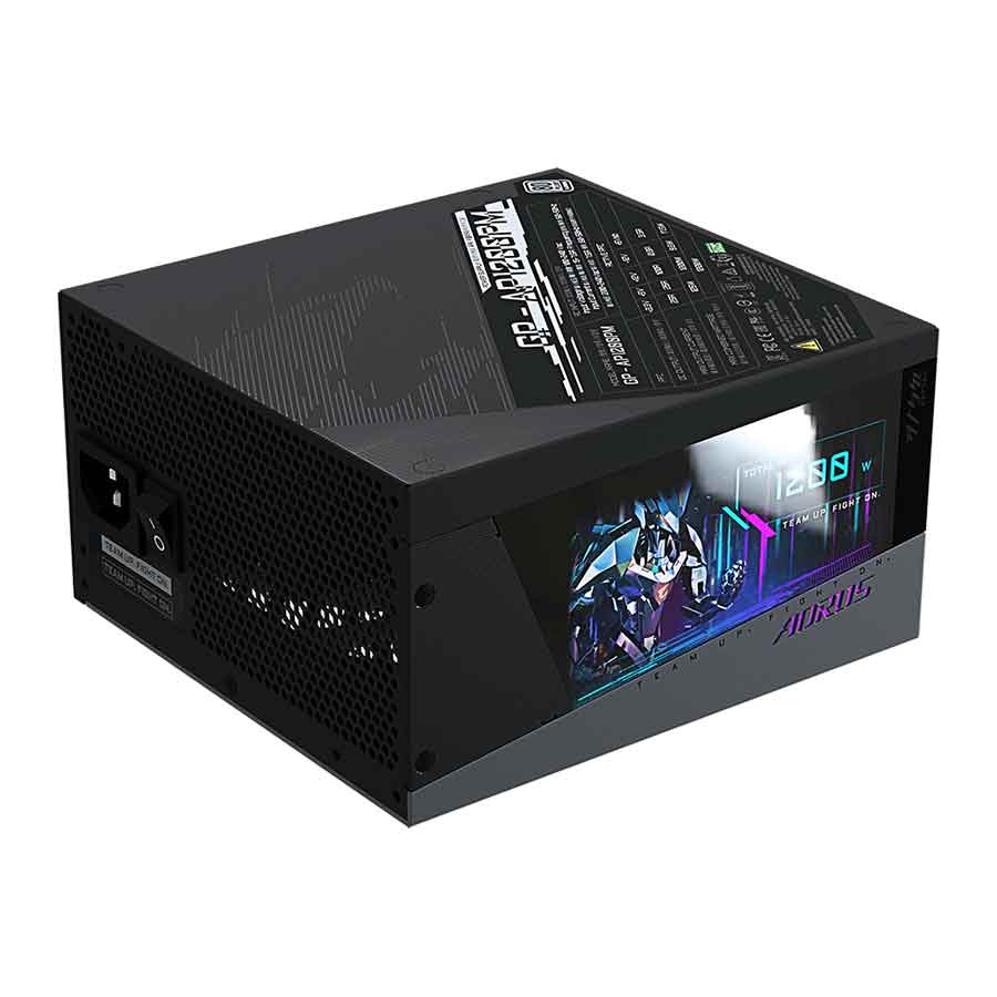 پاور کامپیوتر 1200 وات تمام ماژولار گیگابایت مدل AORUS P1200W PLATINUM