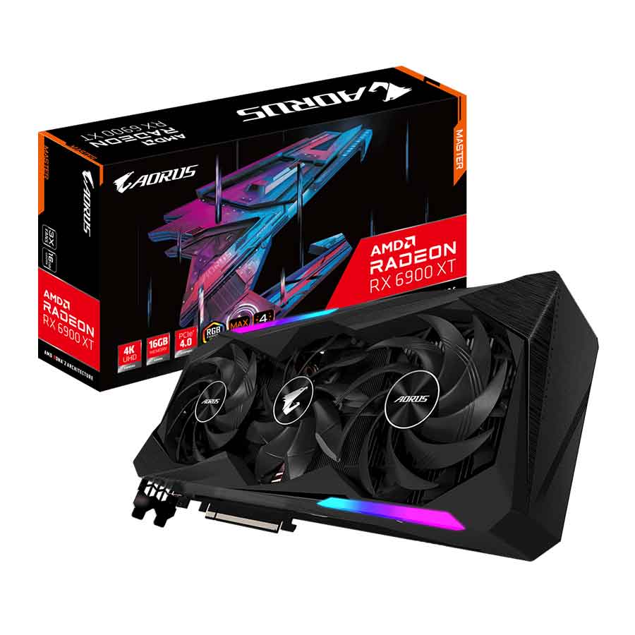 کارت گرافیک گیگابایت مدل AORUS Radeon RX6900 XT MASTER 16G