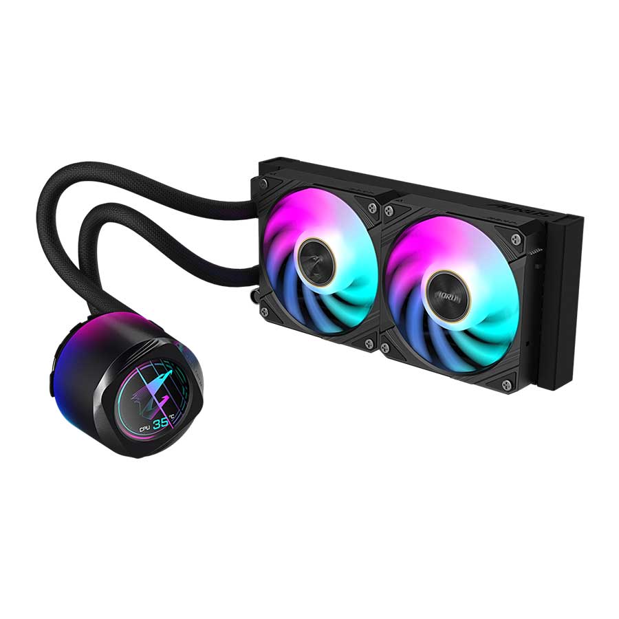 خنک کننده مایع پردازنده گیگابایت مدل AORUS WATERFORCE X II 240