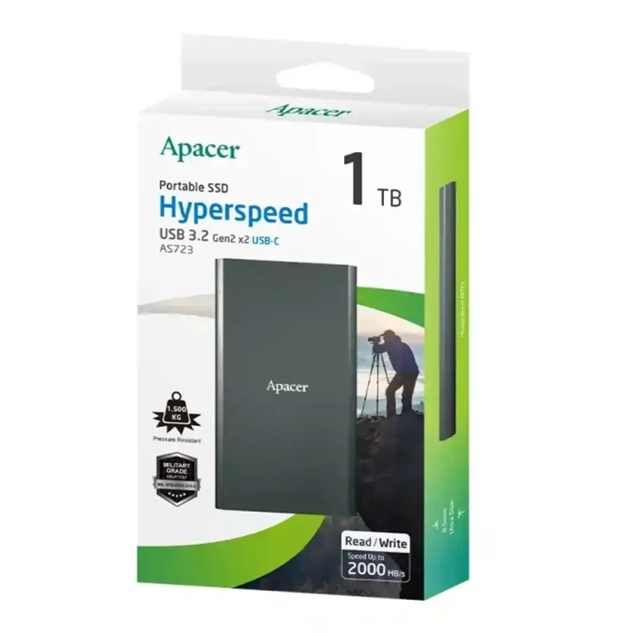 اس اس دی اکسترنال 1 ترابایت اپیسر