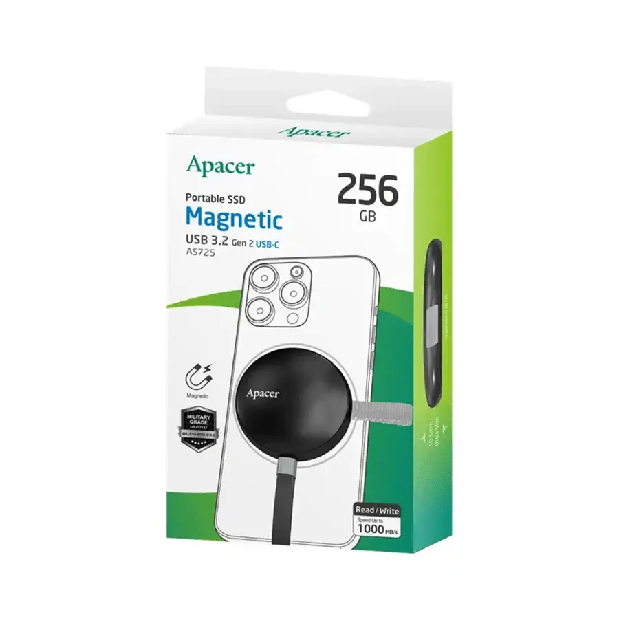 اس اس دی اکسترنال 256 گیگابایت اپیسر مدل AS725