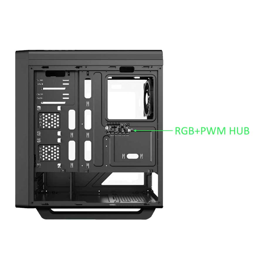 کیس کامپیوتر گیم مکس مدل Asgard RGB