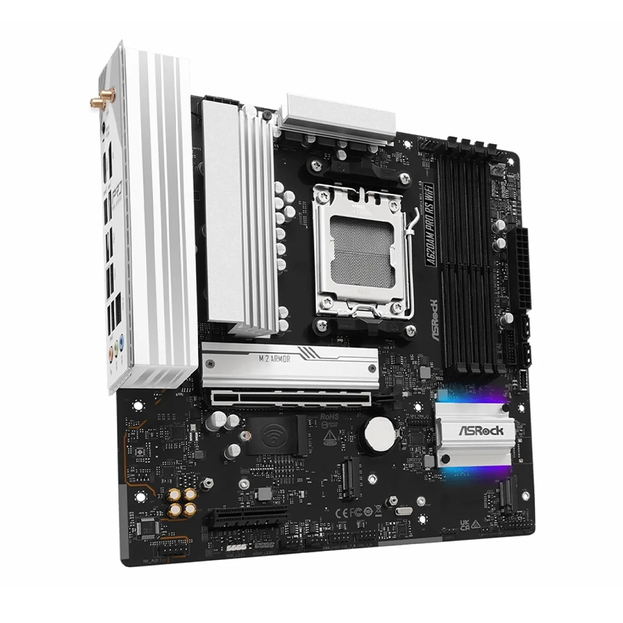 مادربرد ازراک مدل A620AM Pro RS WiFi DDR5