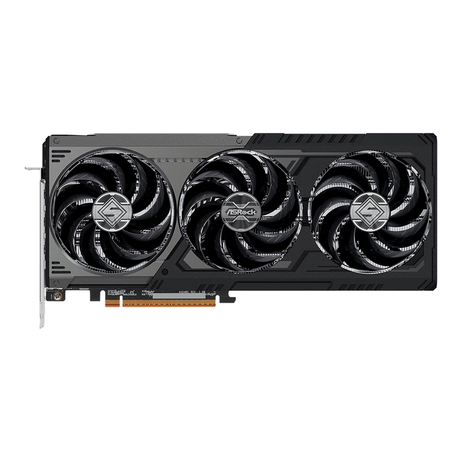 Asrock AMD Radeon RX 9070 GRE STEEL LEGEND DARK OC 12GB GDDR6 Graphic Card کارت گرافیک ازراک