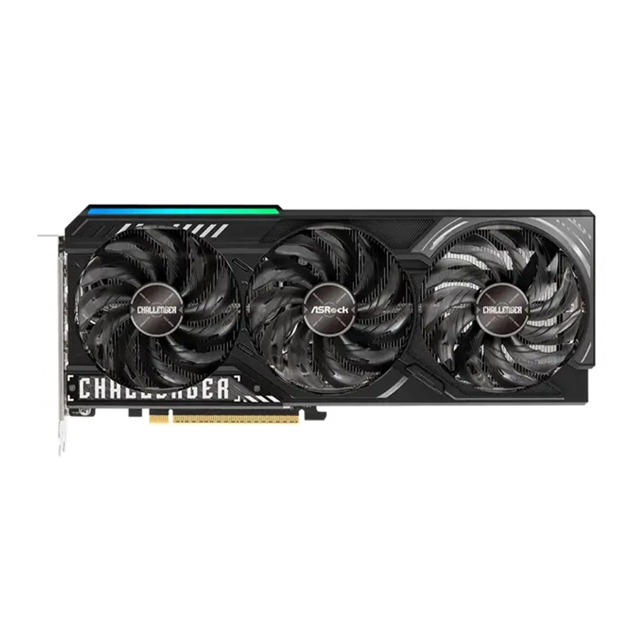 کارت گرافیک ازراک مدل AMD Radeon RX 9060 XT Challenger 16GB GDDR6