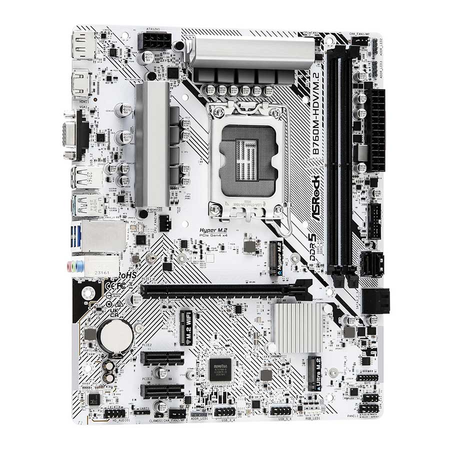 مادربرد ازراک مدل B760M-HDV/M.2 DDR5