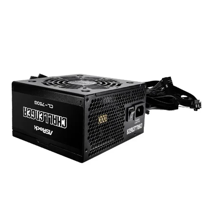 Asrock Challenger CL-750G 750W ATX 3.1 80PLUS Gold Non Modular PSU پاور کامپیوتر 750 وات غیر ماژولار ازراک