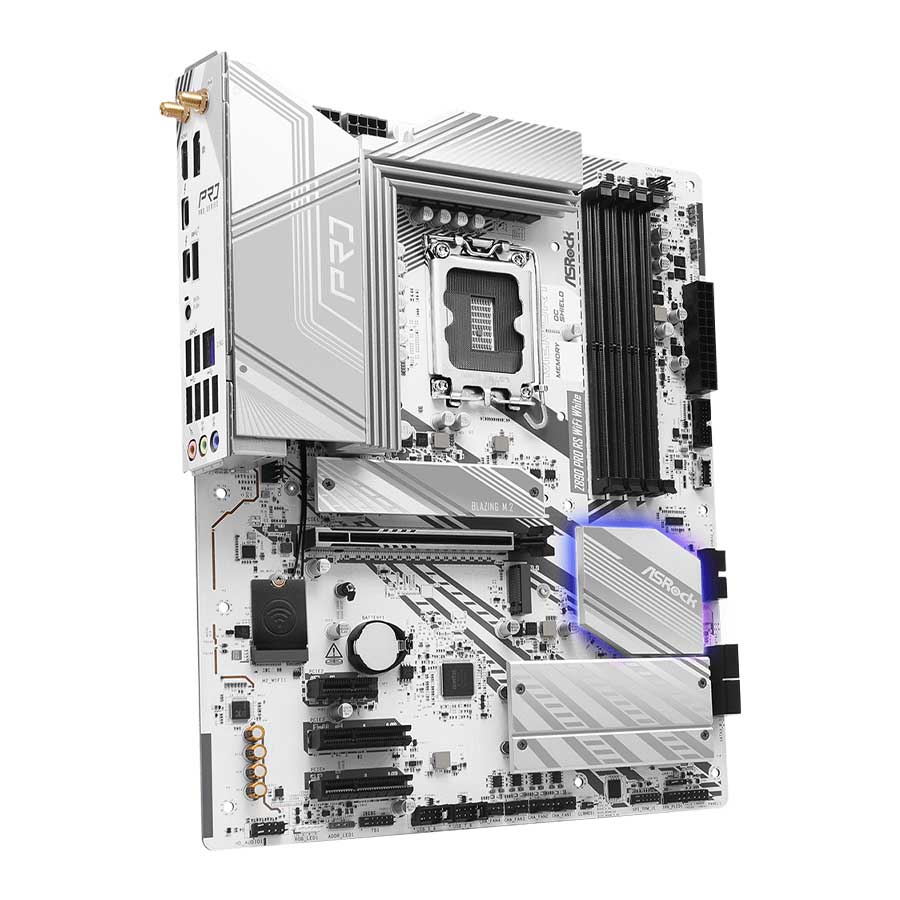 مادربرد ازراک مدل Z890 Pro RS WiFi White DDR5