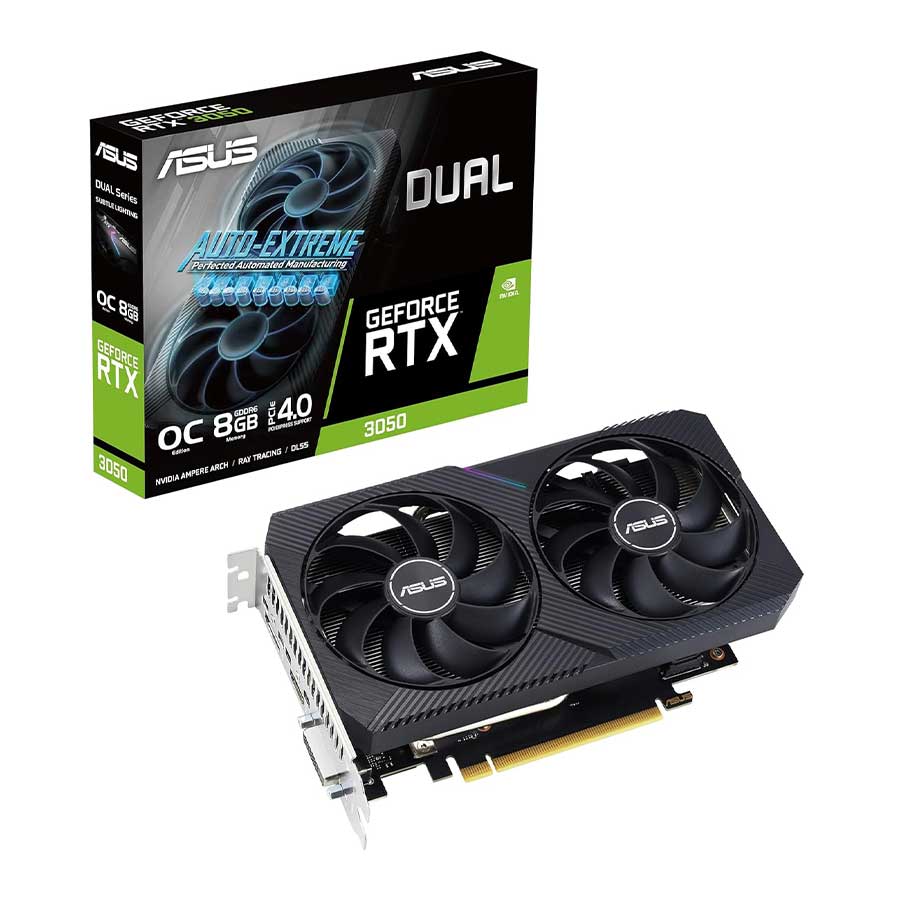 کارت گرافیک ایسوس مدل Dual GeForce RTX 3050 V2 OC Edition 8GB GDDR6
