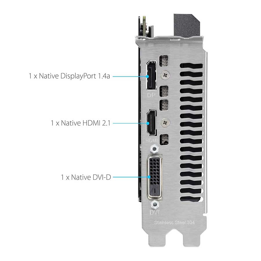کارت گرافیک ایسوس مدل Dual GeForce RTX 3050 V2 OC Edition 8GB GDDR6