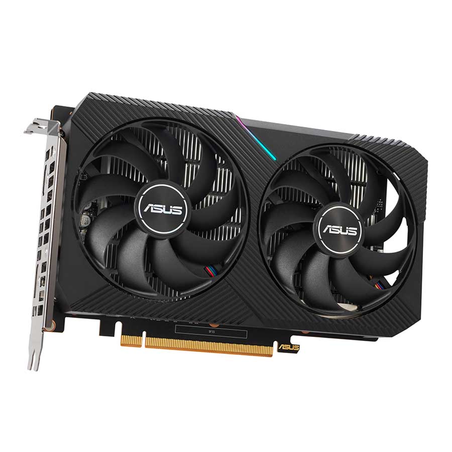 کارت گرافیک ایسوس مدل Dual Radeon RX6400 4GB GDDR6