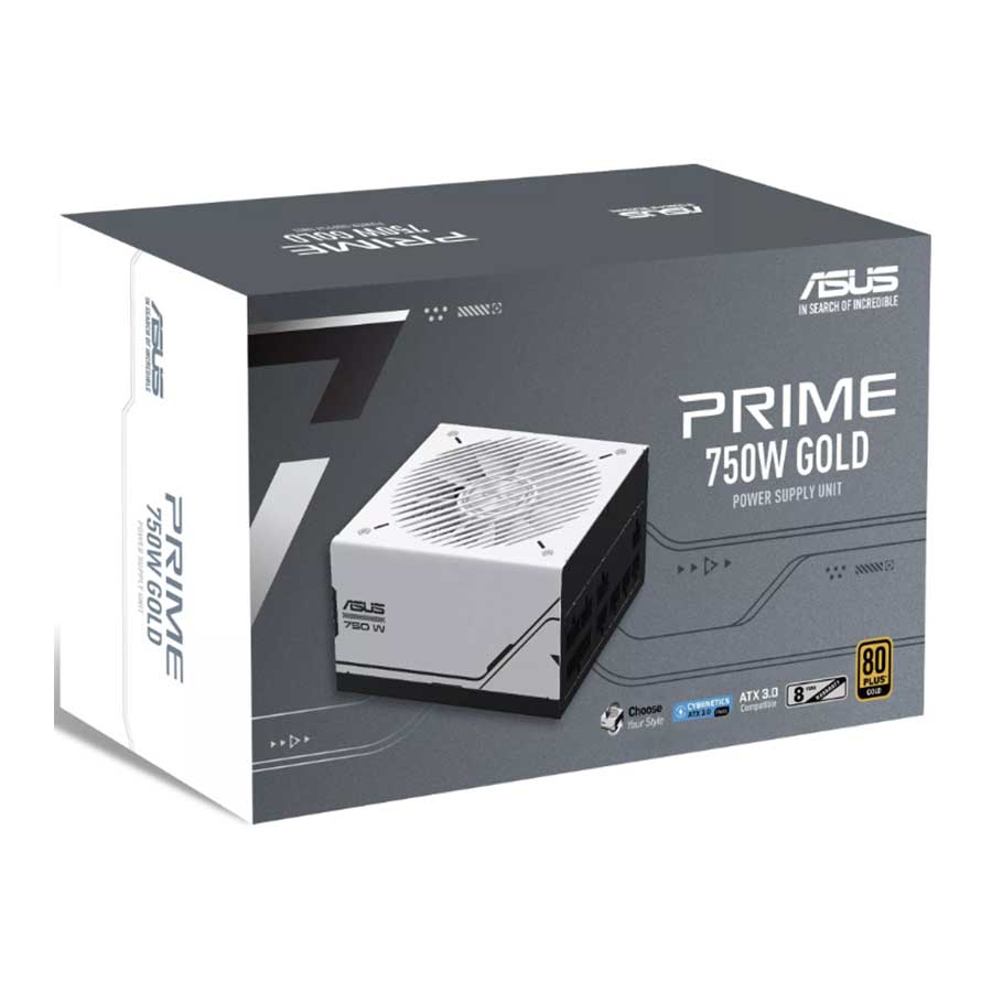 پاور کامپیوتر 750 وات تمام ماژولار Asus Prime 750W Gold