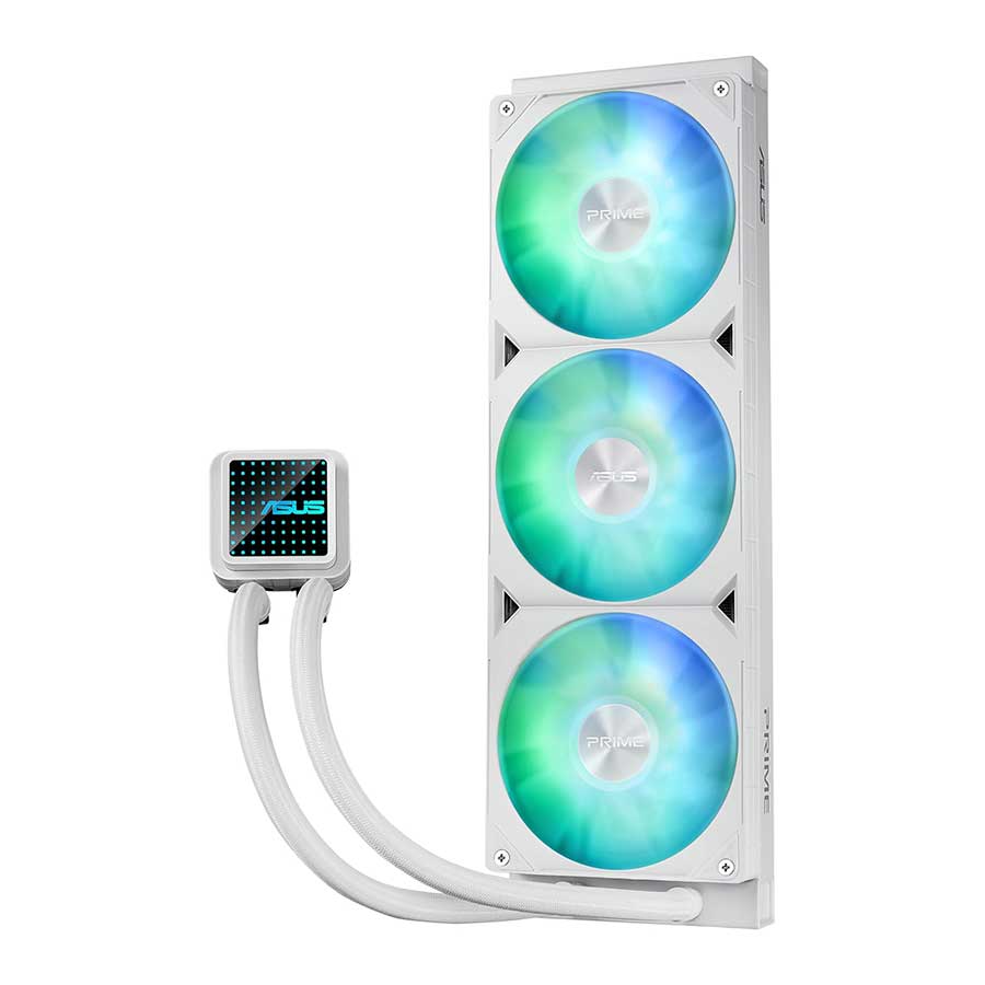 خنک کننده مایع پردازنده ایسوس مدل Prime LC 360 ARGB White Edition