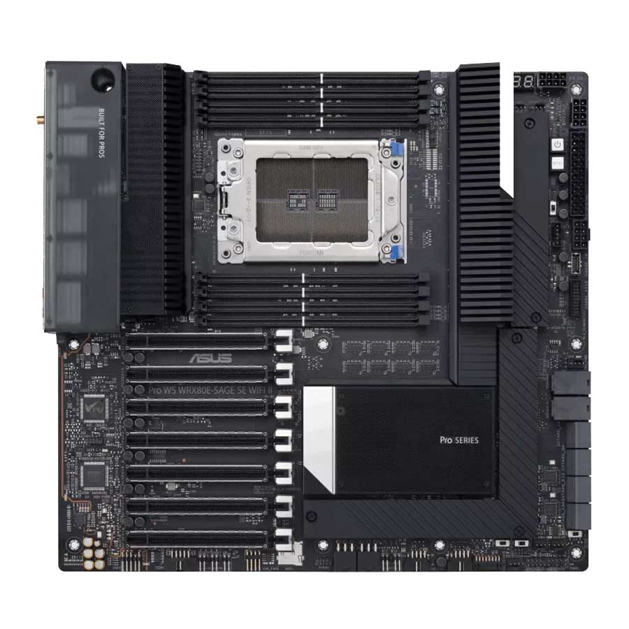 مادربرد ایسوس مدل Pro WS WRX80E-SAGE SE WIFI II DDR4