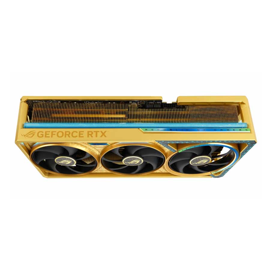 کارت گرافیک ایسوس مدل ROG Astral GeForce RTX 5090 Dhahab OC Edition 32G GDDR7