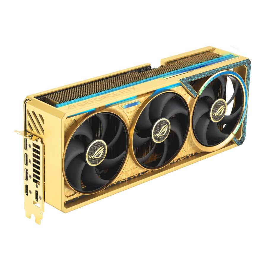 کارت گرافیک ایسوس مدل ROG Astral GeForce RTX 5090 Dhahab OC Edition 32G GDDR7