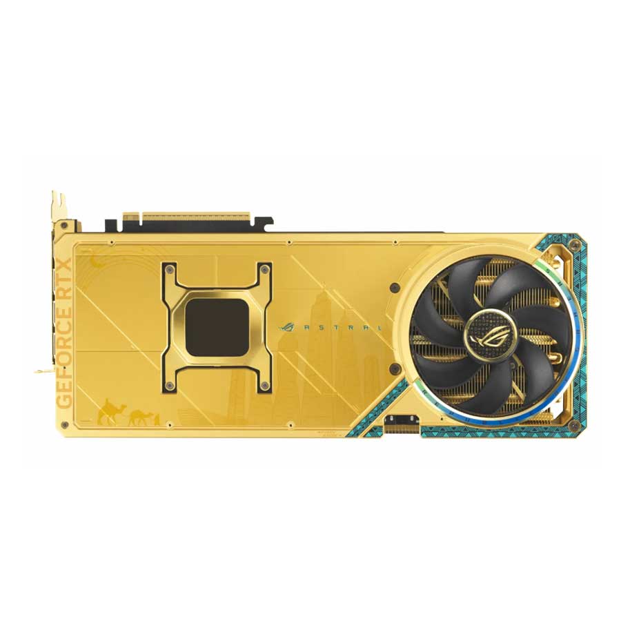 کارت گرافیک ایسوس مدل ROG Astral GeForce RTX 5090 Dhahab OC Edition 32G GDDR7