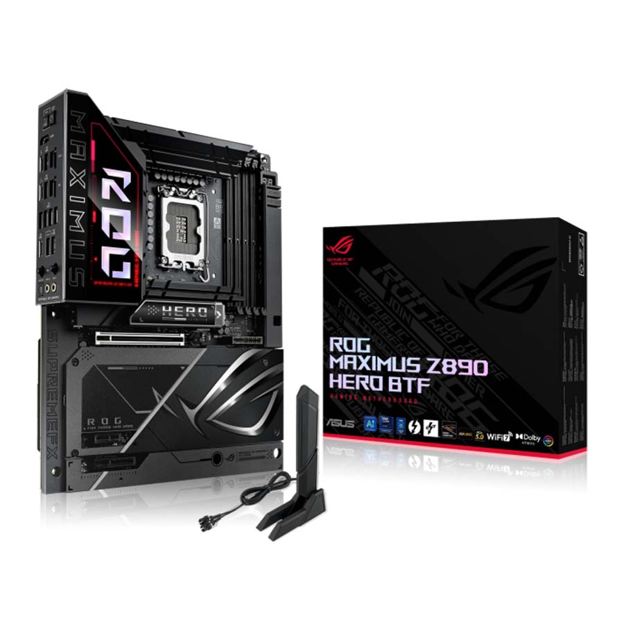 مادربرد ایسوس مدل ROG MAXIMUS Z890 HERO BTF DDR5