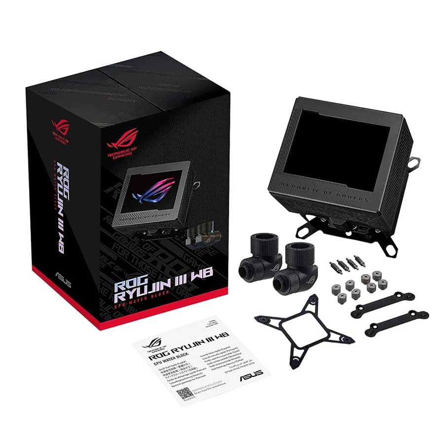 بلوک آب خنک کننده پردازنده ایسوس مدل ROG RYUJIN III WB