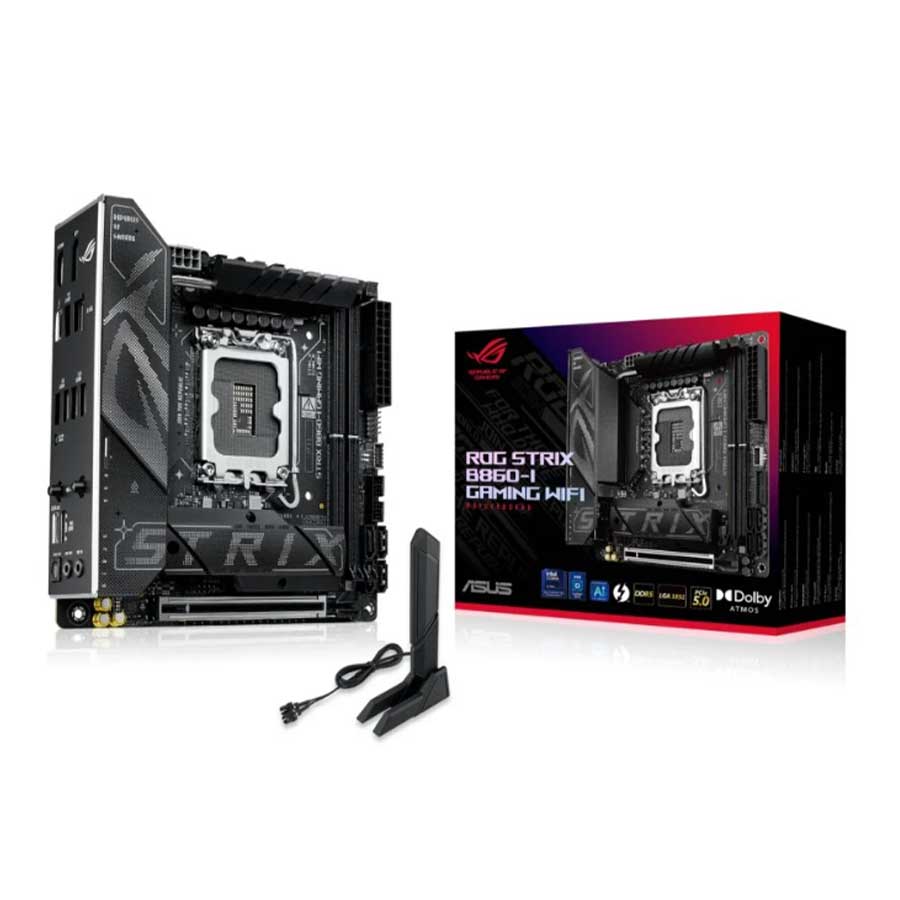 مادربرد ایسوس مدل ROG STRIX B860-I GAMING WIFI DDR5