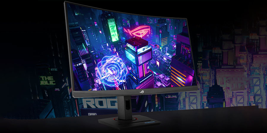 مانیتور خمیده گیمینگ 27 اینچ ایسوس ROG Strix XG27WCS دارای رزولوشن 1440 × 2560 پیکسل و پنل  Fast VA