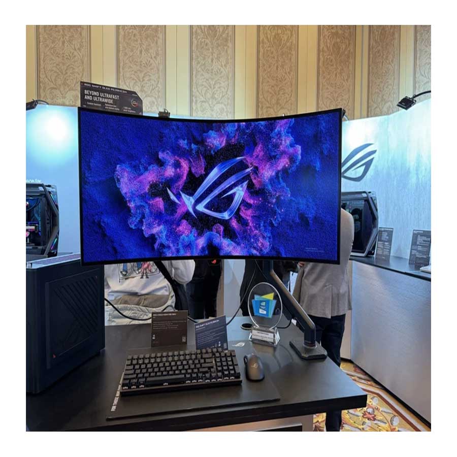 مانیتور خمیده گیمینگ 39 اینچ ایسوس مدل ROG Swift OLED PG39WCDM