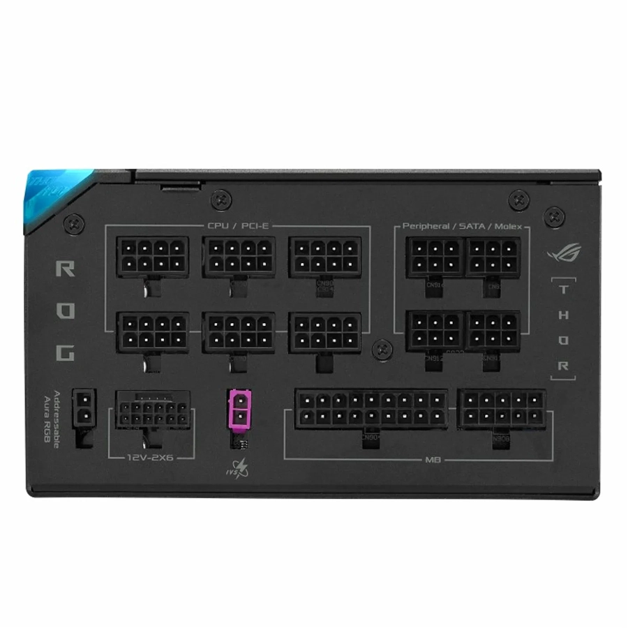 پاور کامپیوتر 1200 وات تمام ماژولار ایسوس مدل ROG THOR 1200W Platinum III